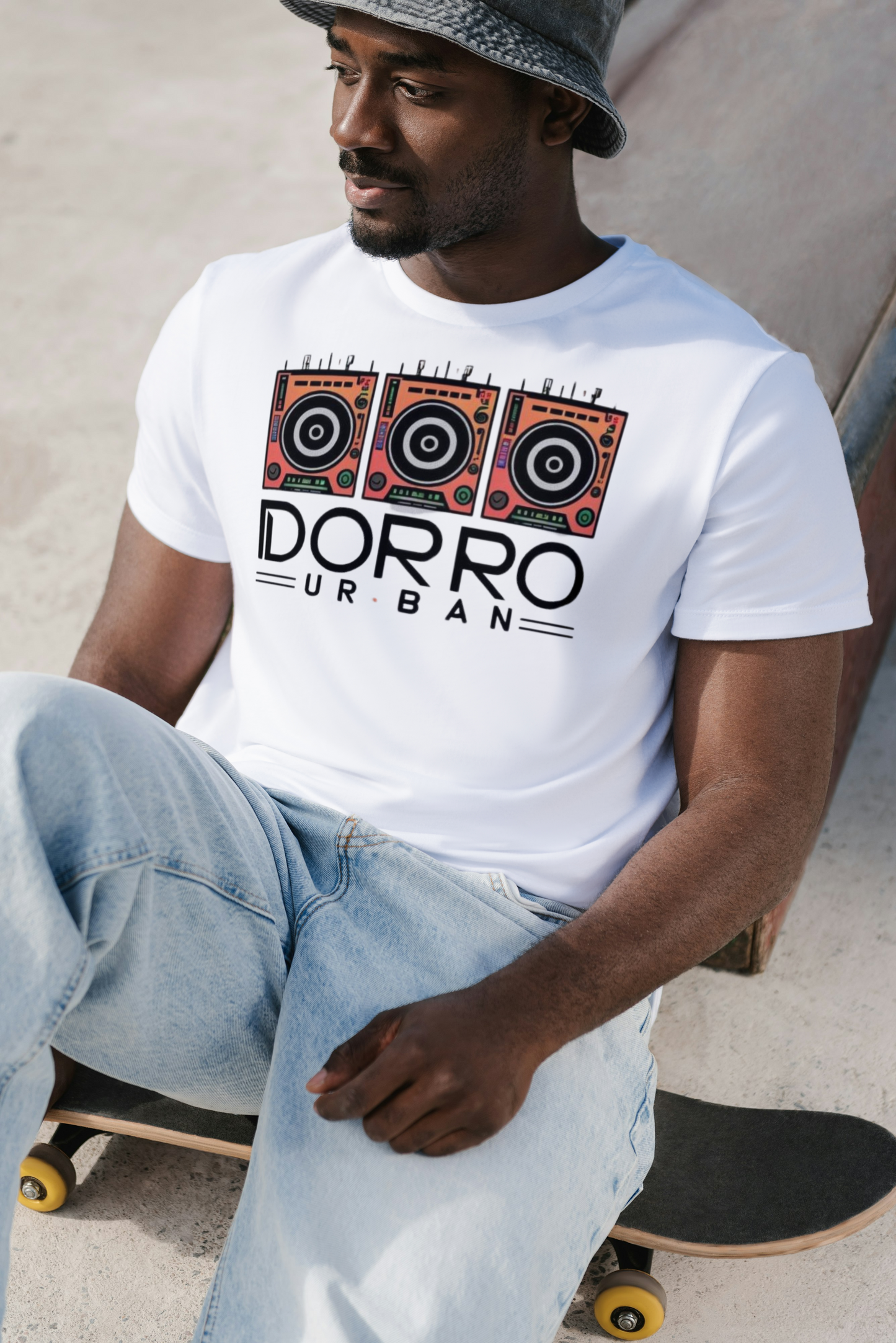CAMISETA I LOVE DJ